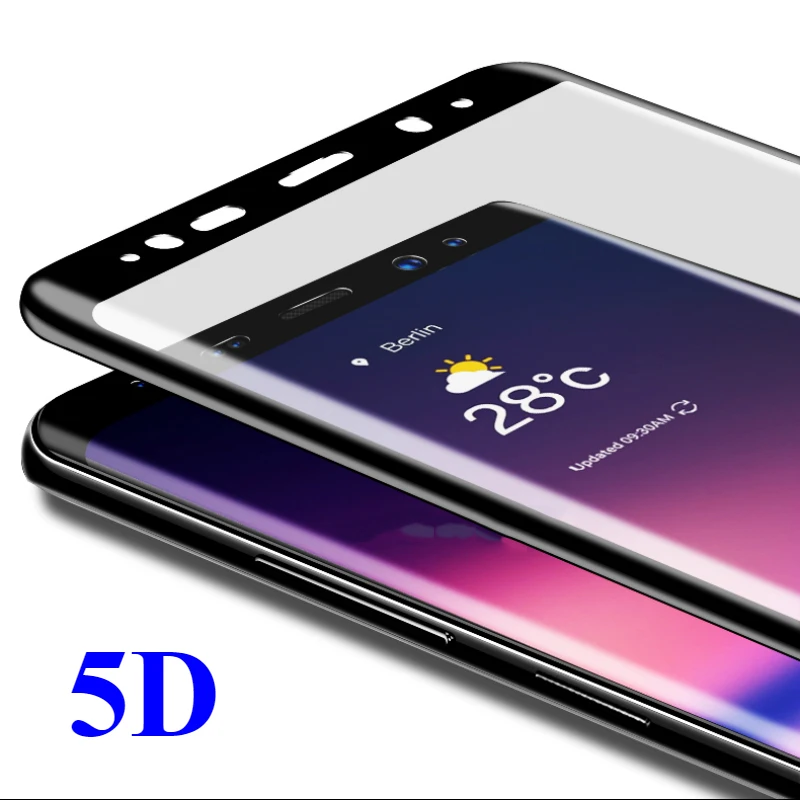5D полное покрытие с уровнем твердости 9H закаленное Стекло для Samsung Galaxy A3 A7 A5 2017 J730