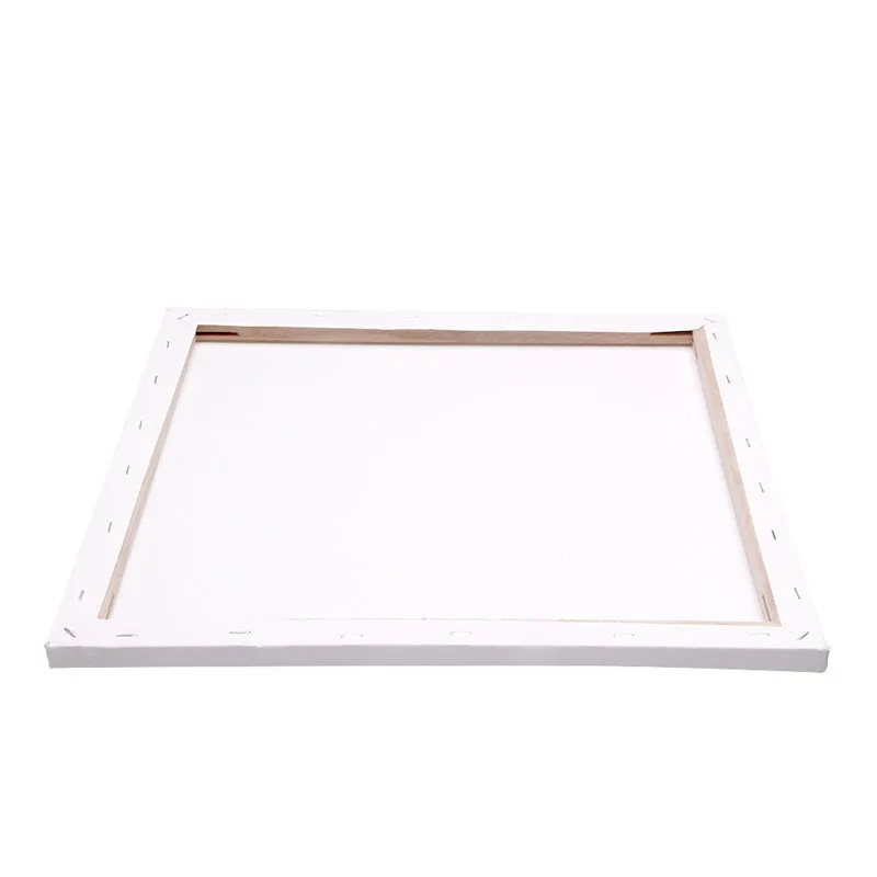 Белый пустой квадратный холст для художника деревянная рама доски масляные