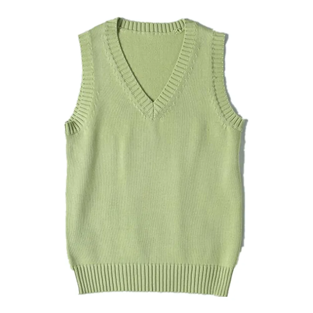 

Женский жилет, свитер, модный вязаный свободный свитер, винтажный женский жилет, шикарный Свитер оверсайз, топы, женская одежда, 2021