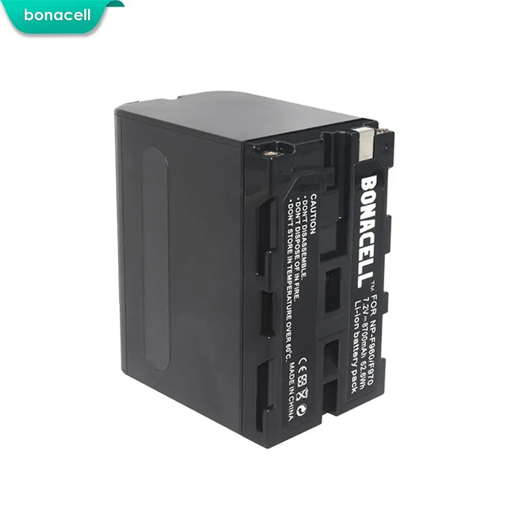 Bonacell 7 2 V 8700 мА/ч NP F960 F970 F950 Батарея для Sony PLM 100 CCD TRV35 MVC FD91 MC1500C L50 набор