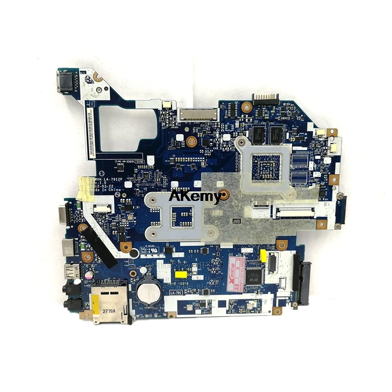 LA-7912P материнская плата для ноутбука ACER Aspire E1-571G V3-571G V3-571 материнская плата Q5WV1 LA-7912P HM77 PGA989 Тесты Процессор