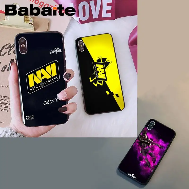 Babaite Cs go Navi s1mple корпус под плетенную сумку Чехол для мобильного телефона iPhone 8 7 6 6S