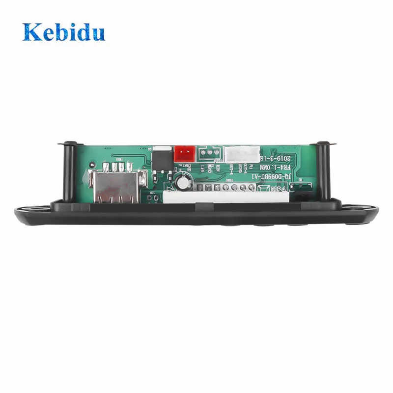 KEBIDU 5 в 12 В автомобильный аудио USB TF FM Радио MP3 модуль Bluetooth5.0 WMA декодер плата с