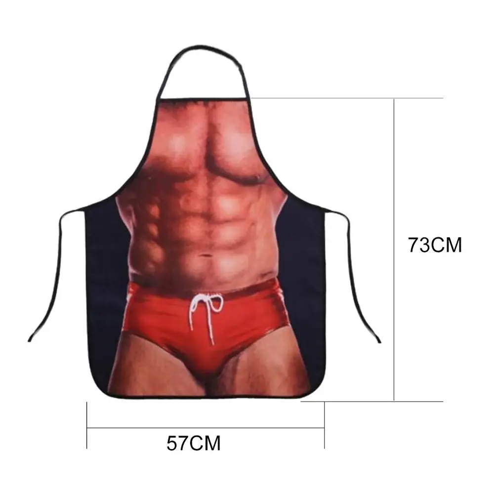 Creative Party Polyester Funny Printed Apron Kitchen Cooking Sleeveless Adjustable Sexy Lovely Rude Cheeky Pinafore Q40 | Дом и сад