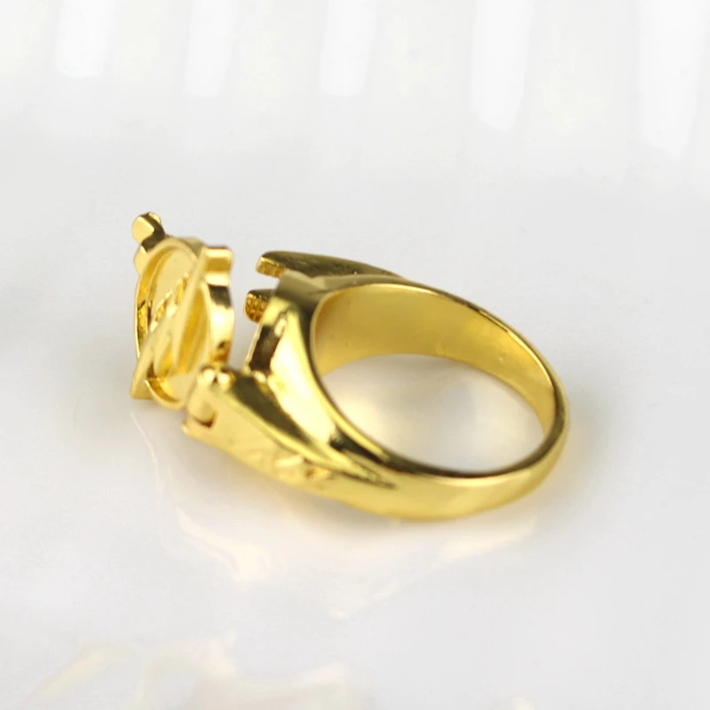 Movie Comic The Flash Ring Gold Color Lighting Logo Men Women Cosplay Jewelry Christmas Gift | Украшения и аксессуары