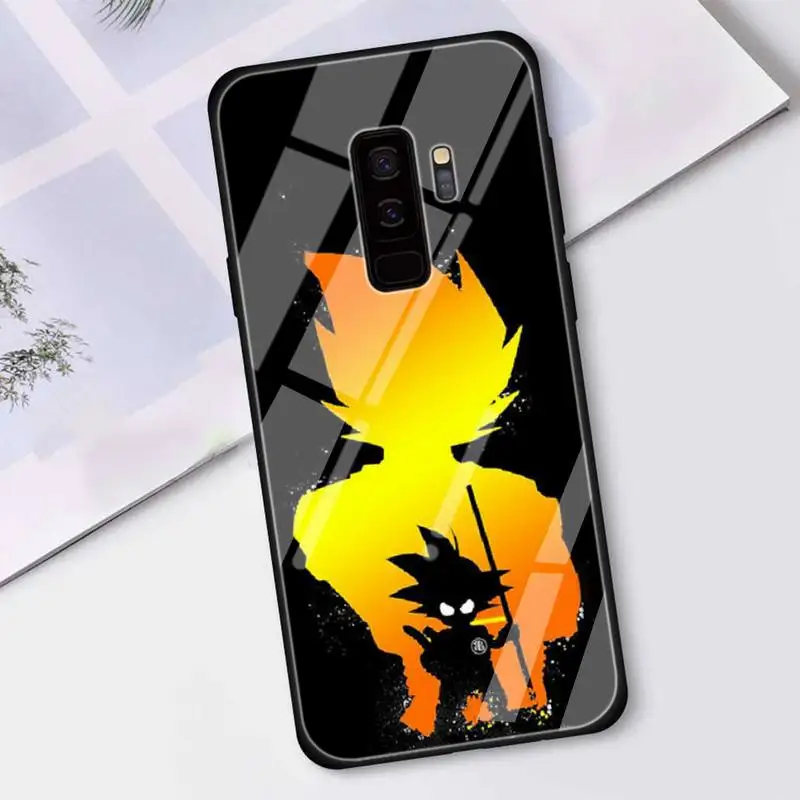 

Cute D-Dragon Ball Super Son Goku DZ Phone Cases Tempered Glass For Samsung S6 7 8 9 10 20 Plus 20Ultra Note8 9 10 10pro