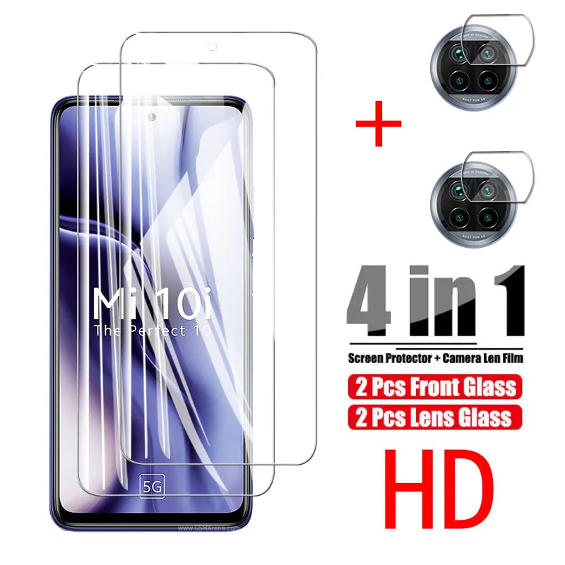 

Защитное стекло для Xiaomi 10i, закаленное стекло, Защита экрана для xiaomi 10 t pro, 10 t lite, mi10i, mi10t, 10tpro, пленка для объектива камеры