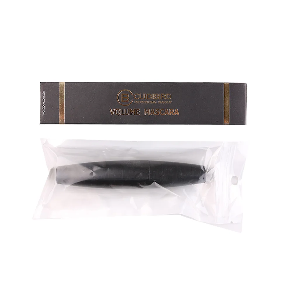 4D Тушь для ресниц из шелкового волокна Водостойкая Rimel 3d удлинение Черная Толстая