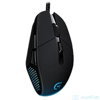 original logitech g302 daedalus prime moba gaming mouse wired optical 4000dpi led usb lights tuned for professional gaming mouse