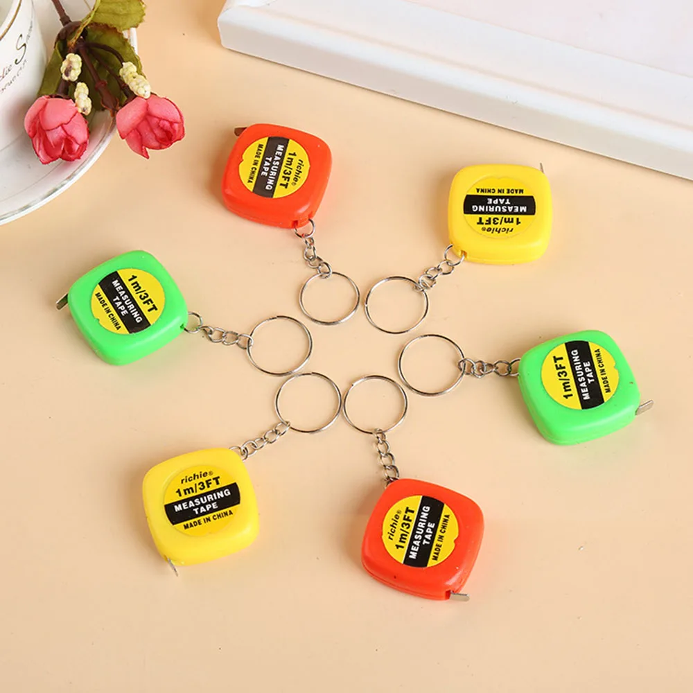 

1Pcs High QualityTape Measure Small Mini Portable Pull Ruler Measuring Tool Learning office Supplies Stationery