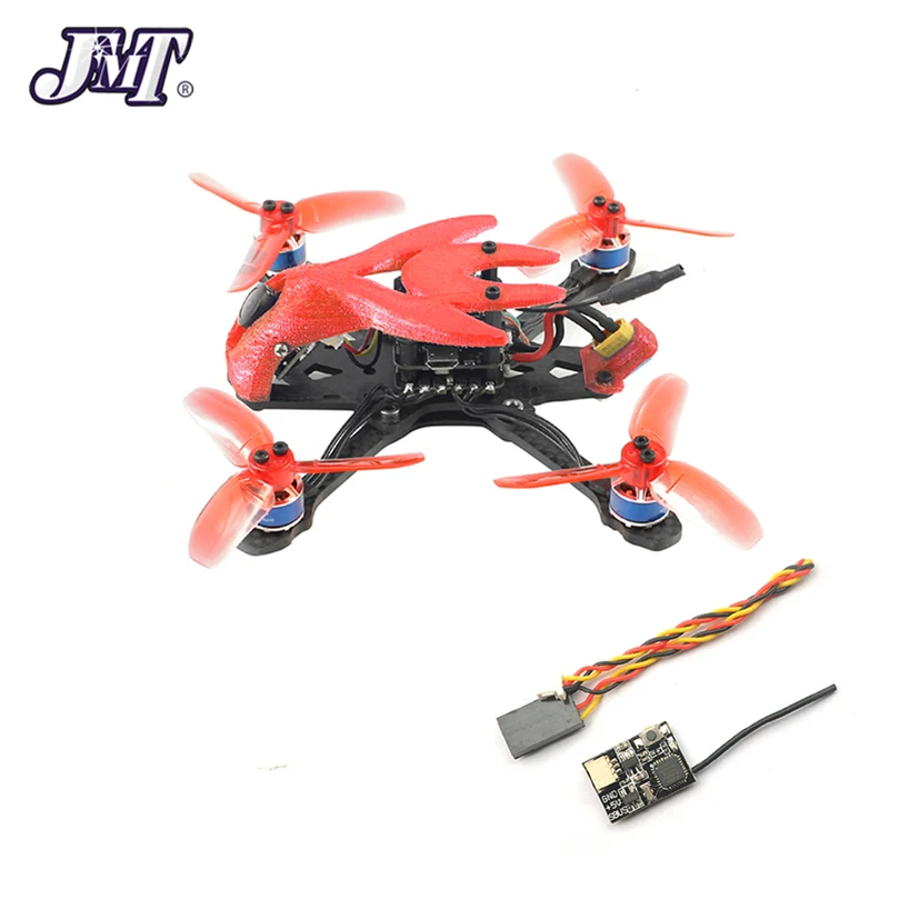 DIY гоночный Дрон 135 мм бесщеточный FPV 2S мини F4 Контроллер полета XT1104-7500KV Flysky FS I6 пульт дистанционного управления RC Квадрокоптер