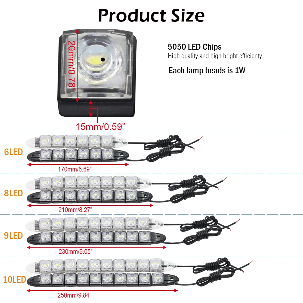 Cawanerl Автомобильные фары дневного света светильник DRL авто гибкий Светодиодные