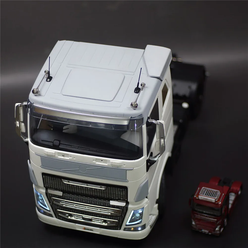 Для TAMIYA 1/14 Volvo F16 750 56360 комплект корпуса крыши RC лесовоз грузовик низкий трактор