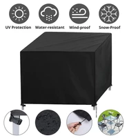 36 sizes black outdoor patio garden furniture waterproof covers rain snow chair covers for sofa table chair dust proof cover