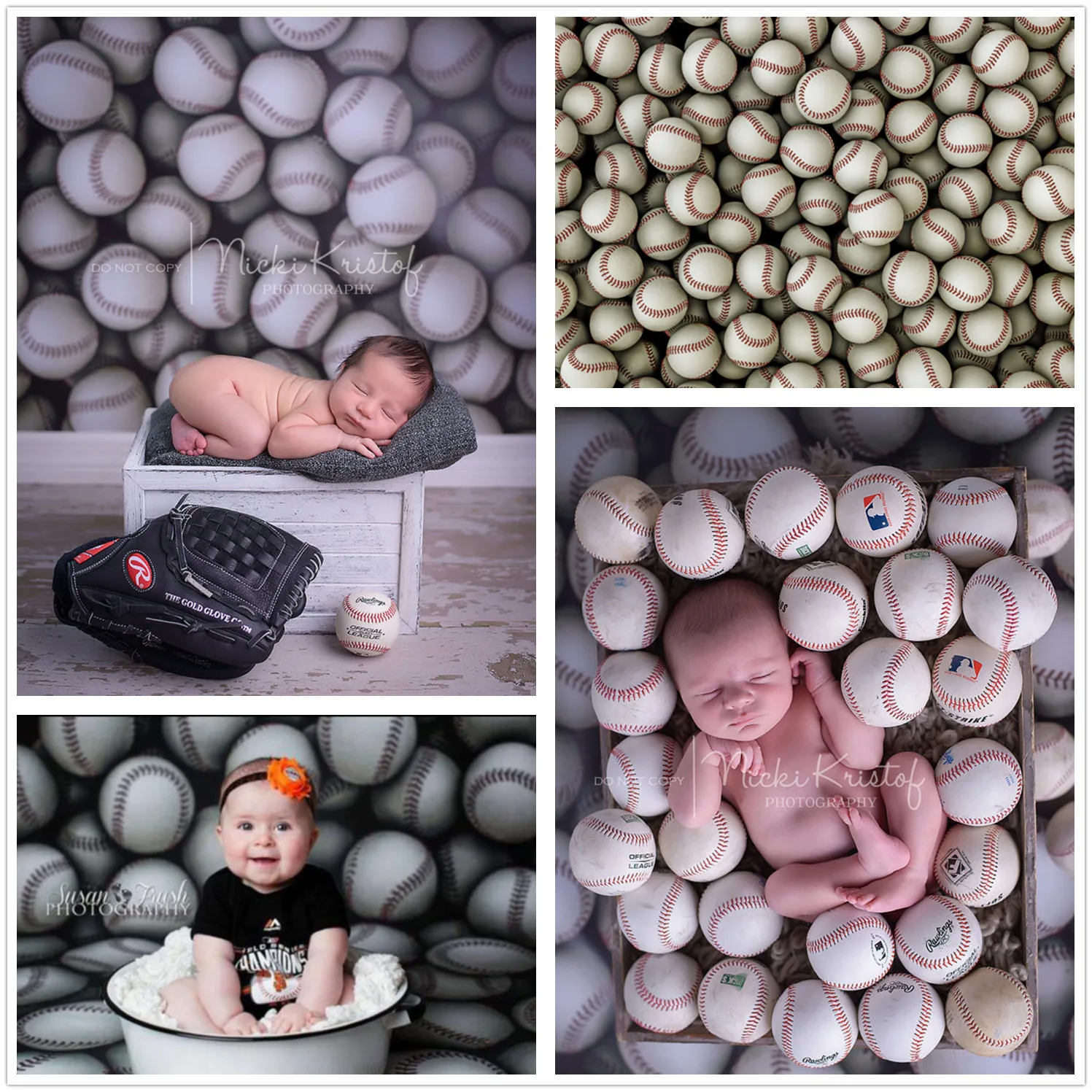 

Photography Background Baseball Sports Newborn Kids Baby Shower Cake Smash Birthday Decor Banner Custom Printed Photo Backdrops