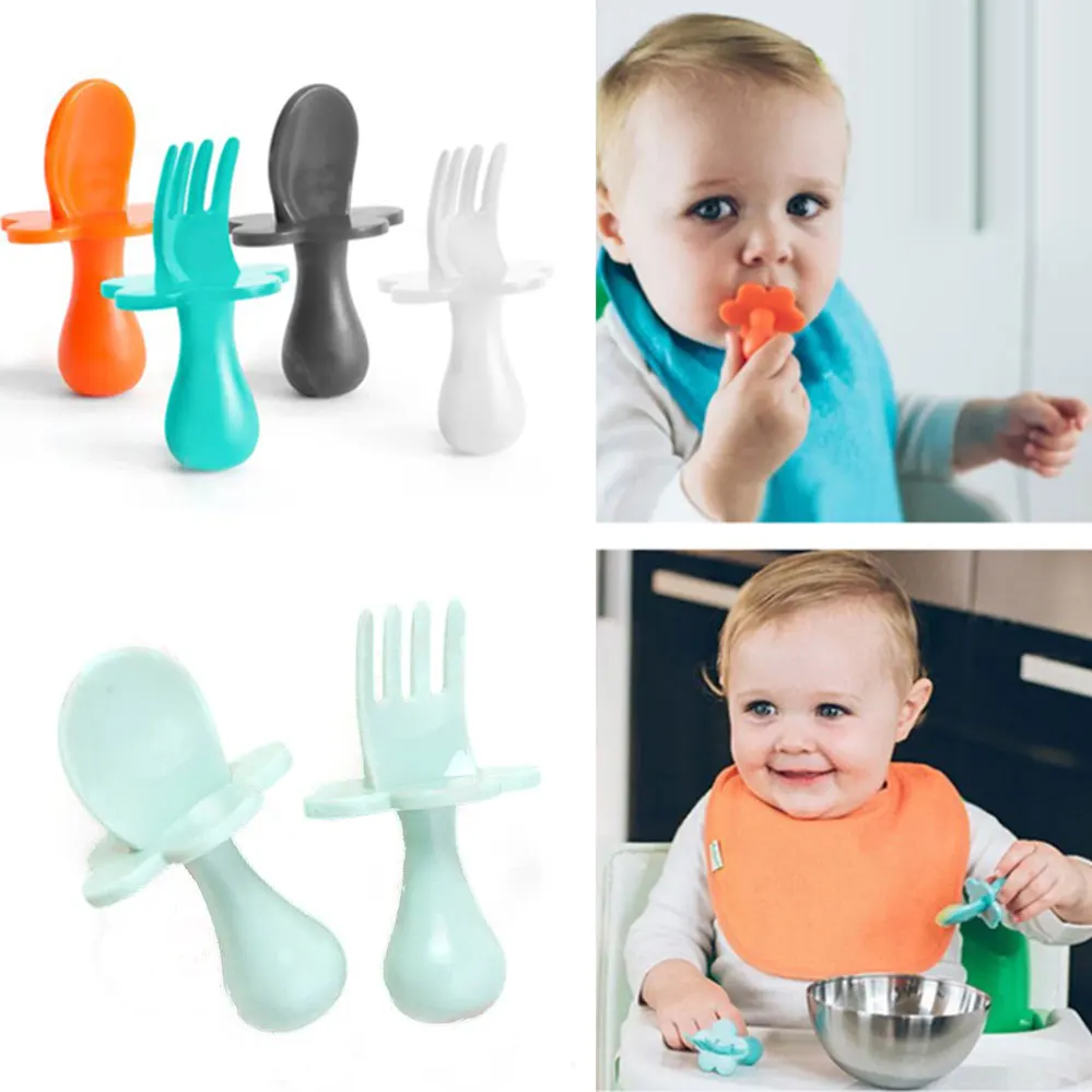 Детская тренировочная ложка для супа новорожденных яркие цвета детское питание