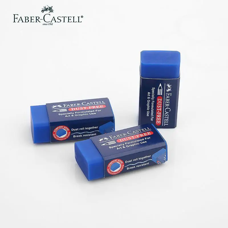 4 шт./компл. Faber Castell синий ластик специально для художественных и графических