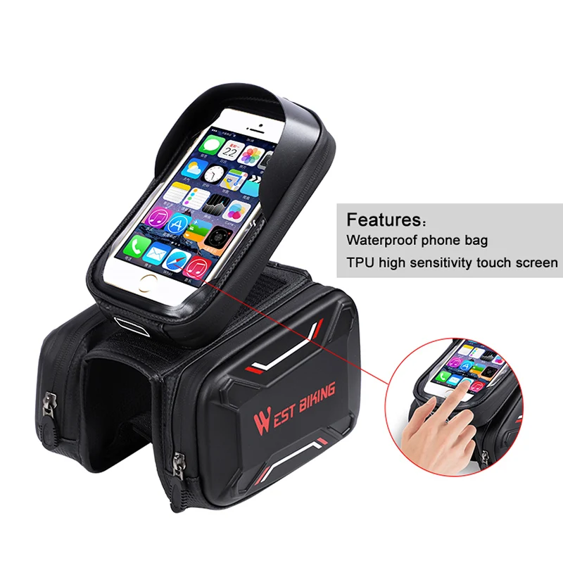 Сумка для велосипеда передняя рамка седло MTB велосипедная сумка телефона Brompton