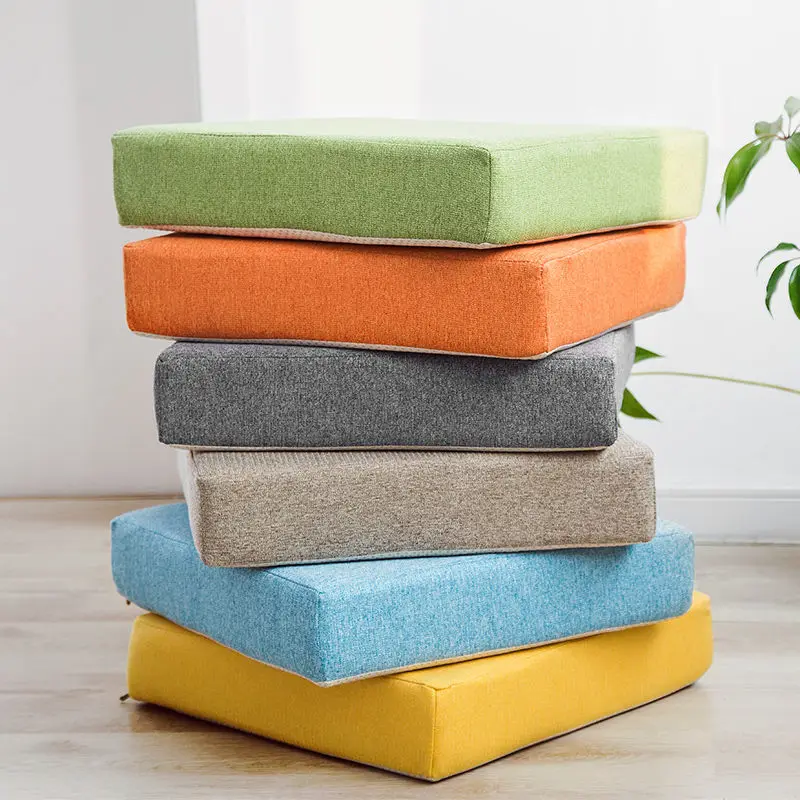 

High-density Sponge Sofa Cushion Mahogany Cushion Chair Cushion Pillow Outdoor Cushions Cojines PU Foam Memory Seat Adults