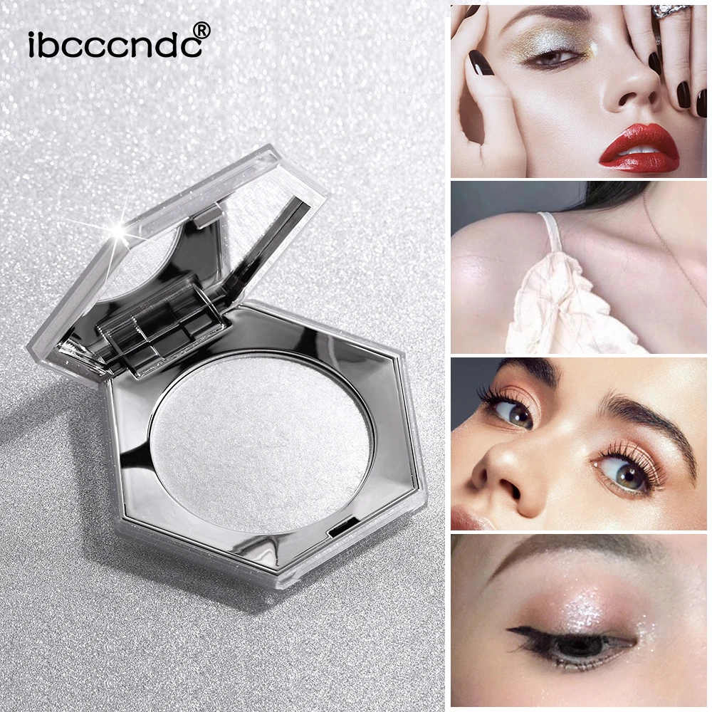 Палитра алмазных хайлайтеров для лица блестящий Хайлайтер макияжа блеск пудра