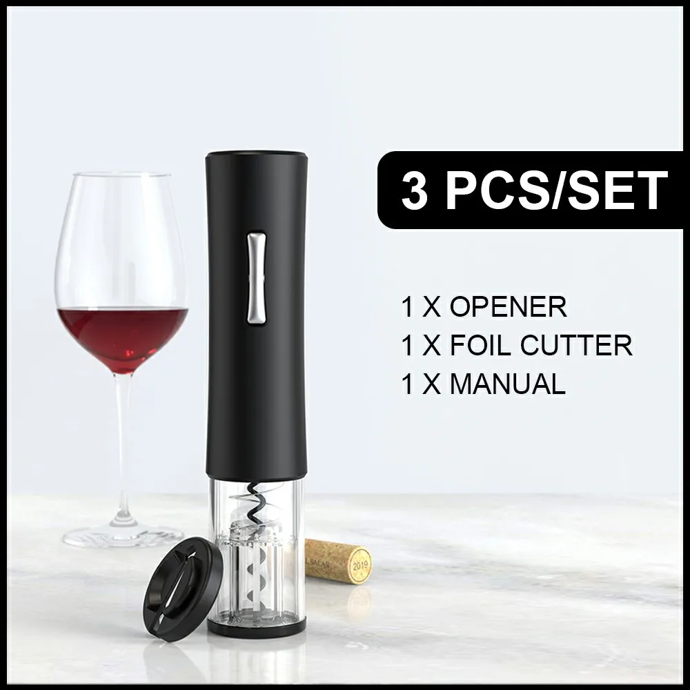 

First Generation Dry Battery Translucent Electric Wine Opener