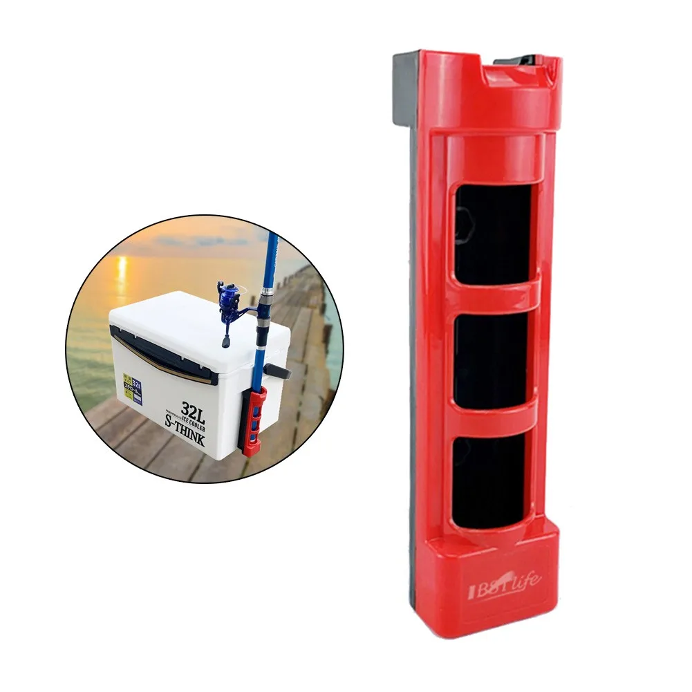

Rod Holder Fishing Box Pole Barrel Support Accessories Vertical Inserting Device Fishing Box Rod Holder Tackle Iscas Pesca Tools