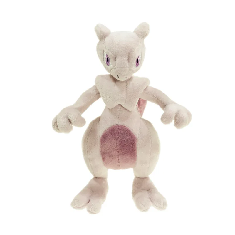 Плюшевая игрушка Зверюшка Pokemon Mewtwo и Q Version Mew Evolution Edition плюшевая кукла для детей
