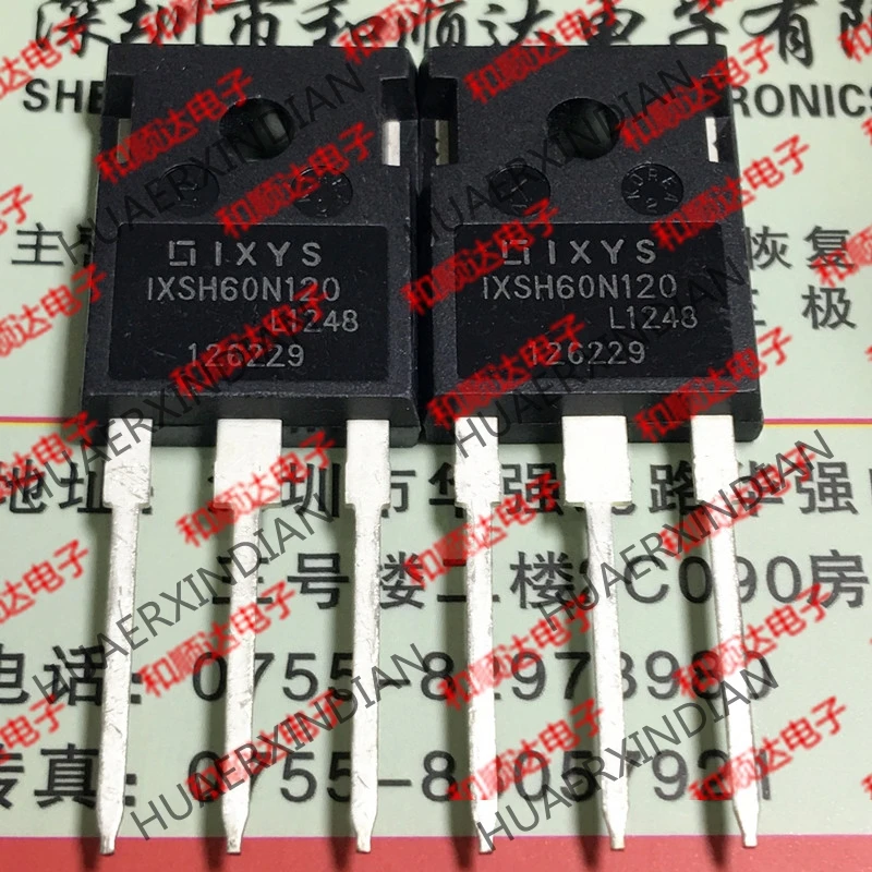 Новый и оригинальный IXSH60N120 TO 247 IGBT 1200V 60A|Интегральные схемы| |