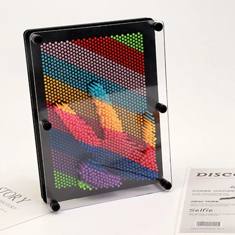 3D пластиковая булавка антистресс искусство клон ручная форма модель детские