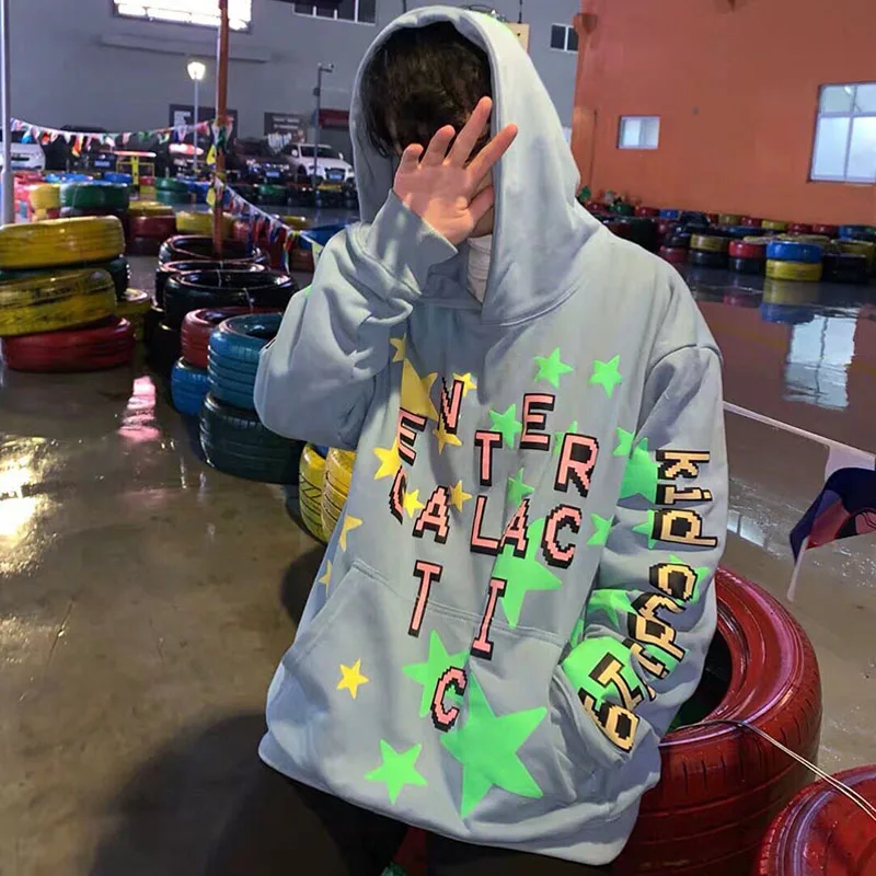 Свитшот мужской/женский/мужской уличная одежда с изображением растений и