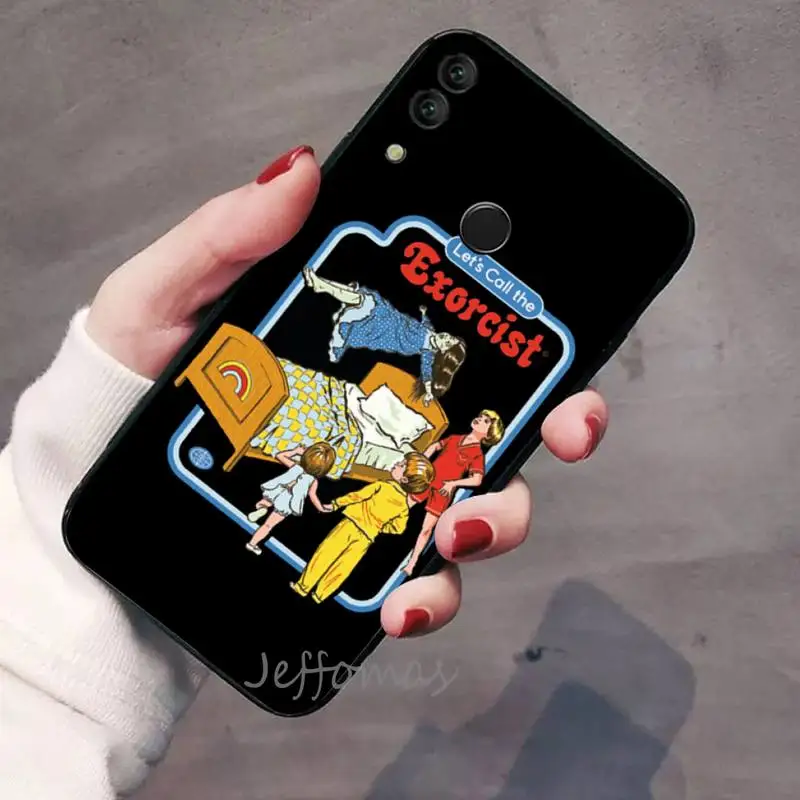 

Funny Halloween Phone Case For Huawei Honor view 7a5.45inch 7c5.7inch 8x 8a 8c 9 9x 10 20 10i 20i lite pro