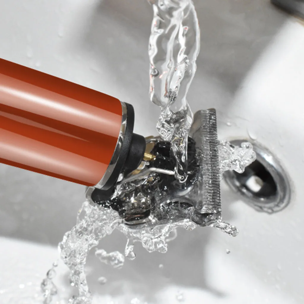 

Professional Electric Hair Trimmer USB Rechargeable Hair Clipper Men's Cordless Haircut 3 Limited Combs Set