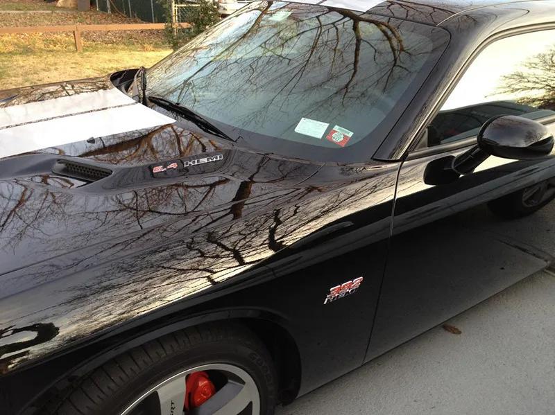 Бесплатная доставка 2X красный 392 HEMI эмблемы для Dodge Challenger Charger оперативная память
