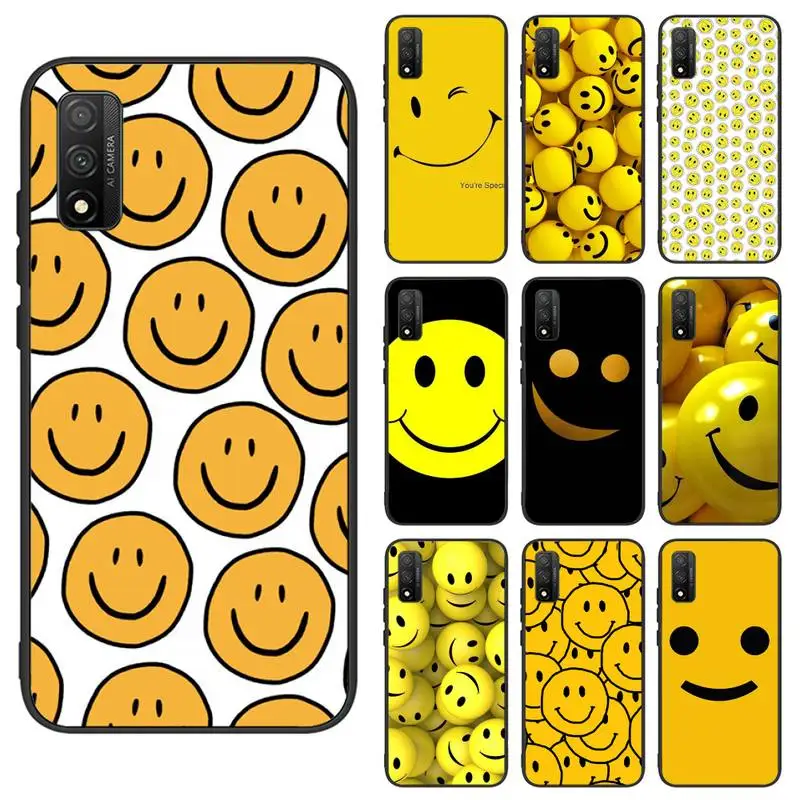 

Smile Face Phone Case For Samsung A01 A10 A02 A20 A31 A40 A50 S A52 A51 A70 A71 A80 A91 Cover Fundas Coque