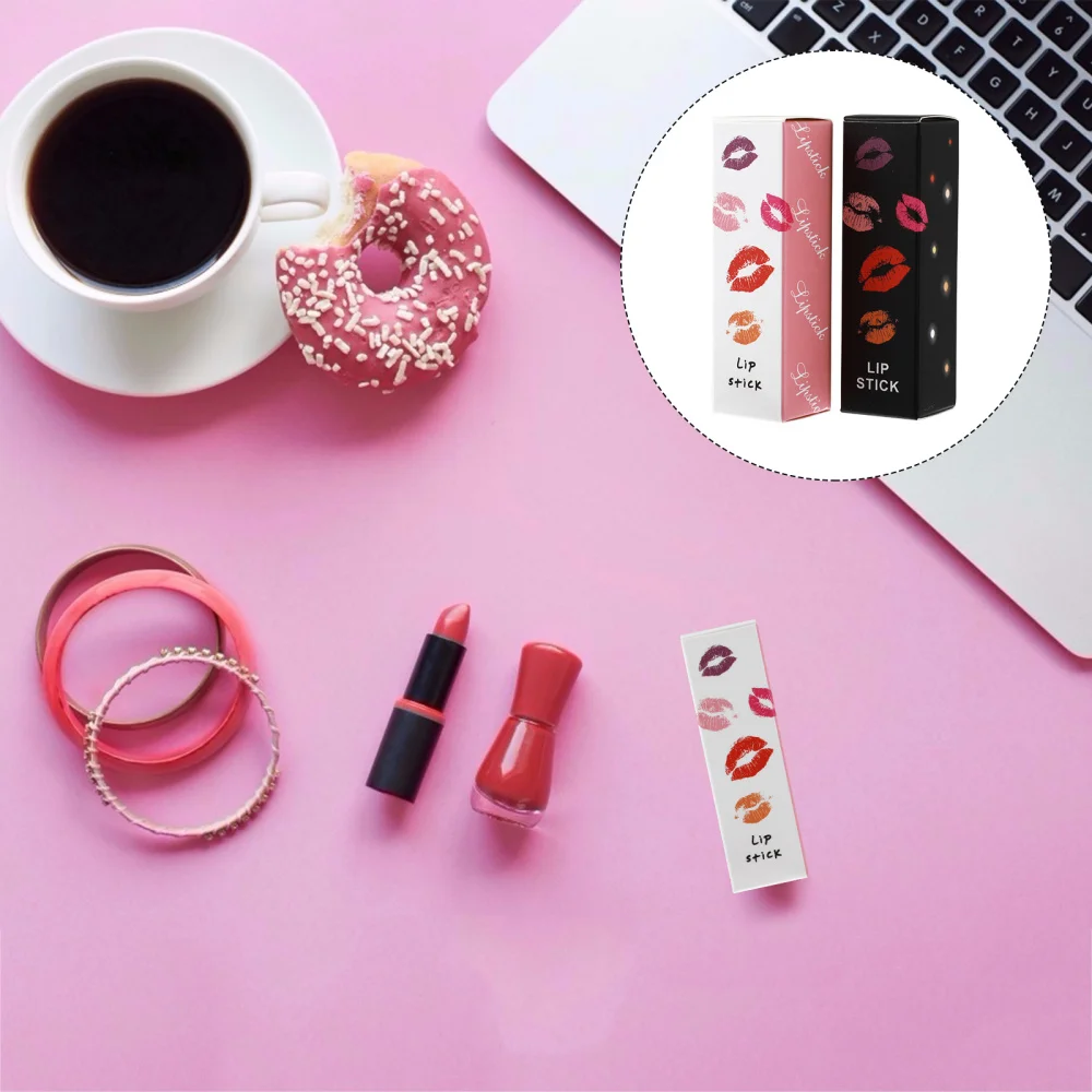 

50pcs Lipstick Packing Boxes Fashion Lipstick Gift Holder Box Packaging Box