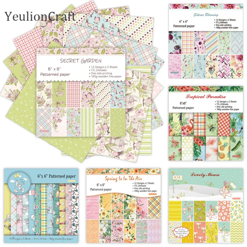 Фон для фотосъемки с изображением розовой птицы 12 шт. декоративная бумага