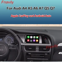 fnavily oem retrofit wireless carplay for audi a4 a5 a6 a7 q5 q7 apple carplay and android auto retrofit kit 2010