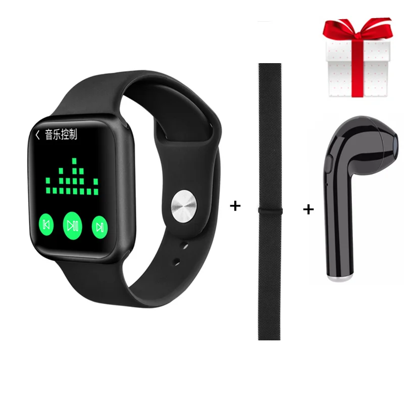 A Smartwatch P90 Full Touch Screen Smart Watch Men Women Waterproof Heart Rate Blood Pressure Multi-Sports Mode Fitness Tracker - Цвет: A