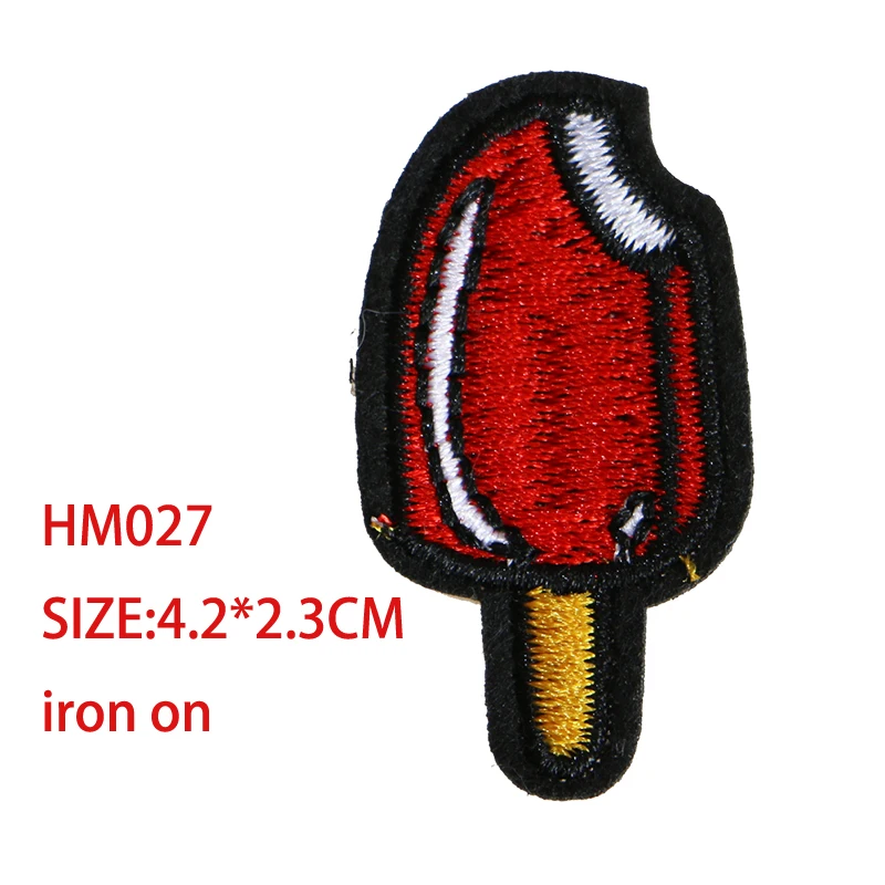 12 PCS Various cute little patterns icon lron on Patches for Clothing DIY Stripes Clothes Patchwork Stickers Custom Badges | Дом и сад