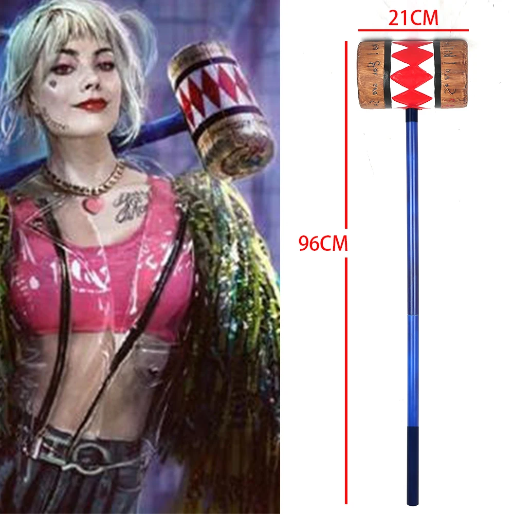 Новинка 2020 косплей Харли Квинн молот отряд самоубийц летучая мышь крутой