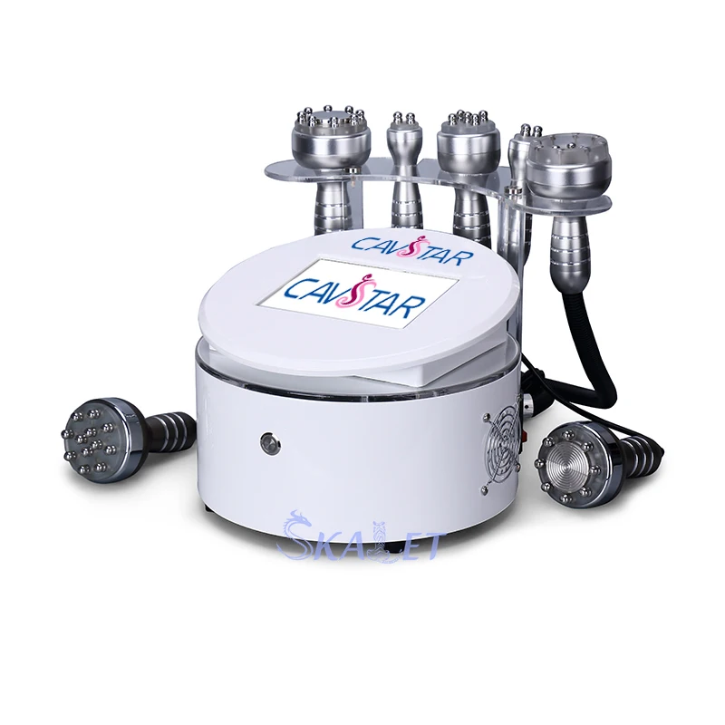 Goedkoop 2021 Modieuze 25K Ultrasone Cavitatie Vacuüm Rf Gewichtsverlies Lichaam Vermagering Massager Winkle Verwijdering Gezicht Lifting Instrument