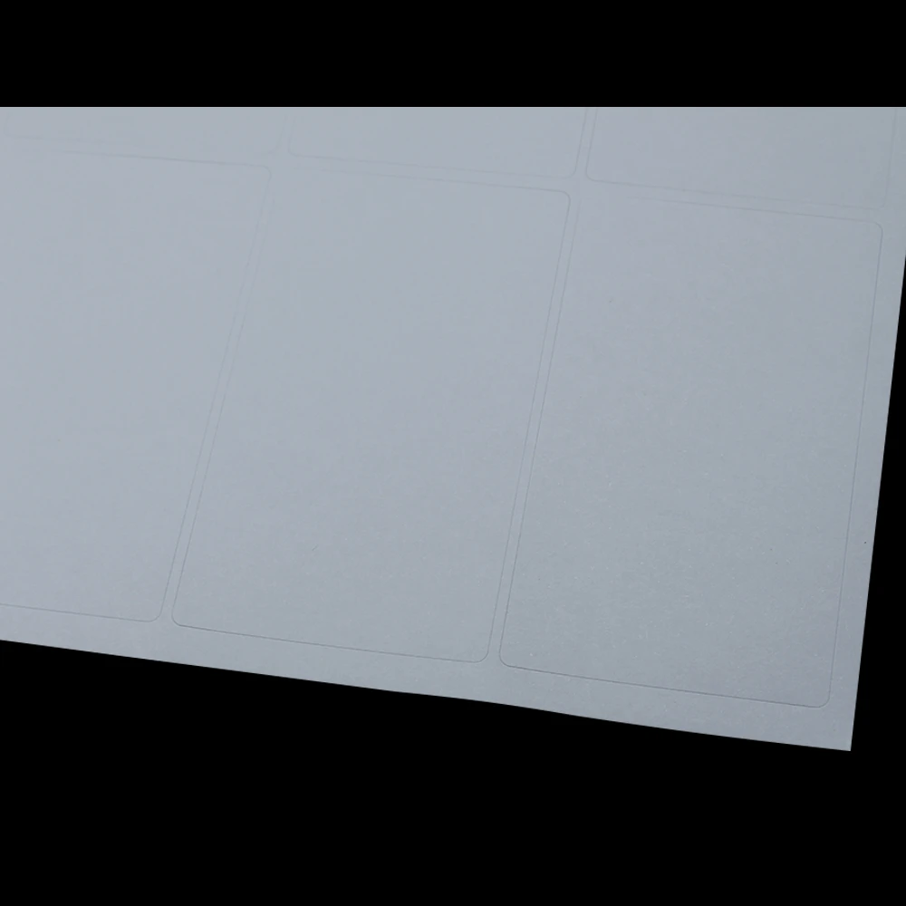 9.6*5.6cm 300Pcs/Lot A4 Kraft Round Corner Self Adhesive Sticker Square Label Printing Copy Paper For Laser And Inkjet Printer | Дом и сад