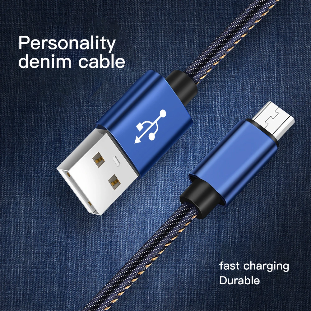 Кабель USB Type C в нейлоновой оплетке для быстрой зарядки iPhone 1 м 2 м|Кабели мобильных