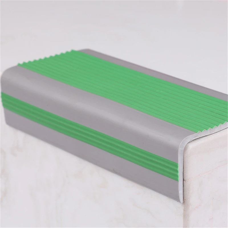 

Нескользящая лента для лестницы, тройной ковер, самоклеящаяся наклейка для пола, ПВХ, Детский защитный на мебель угловая защита, 1 м