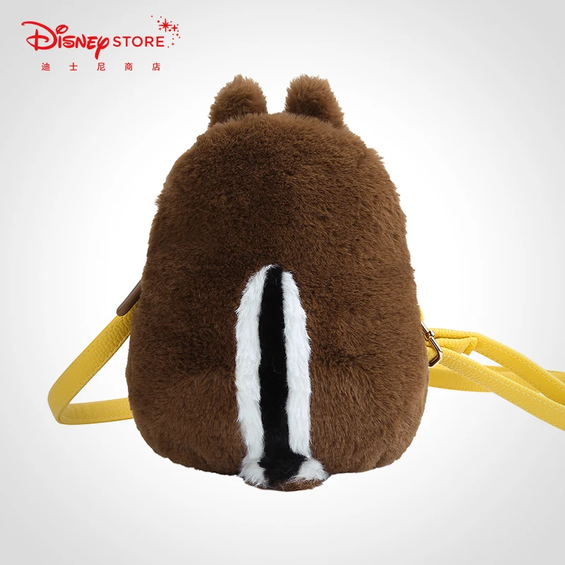 Original Disney Fashion Cartoon Cute Chichididi Plush One-shoulder Diagonal Bag Fashion Female Wallet Mini Bag