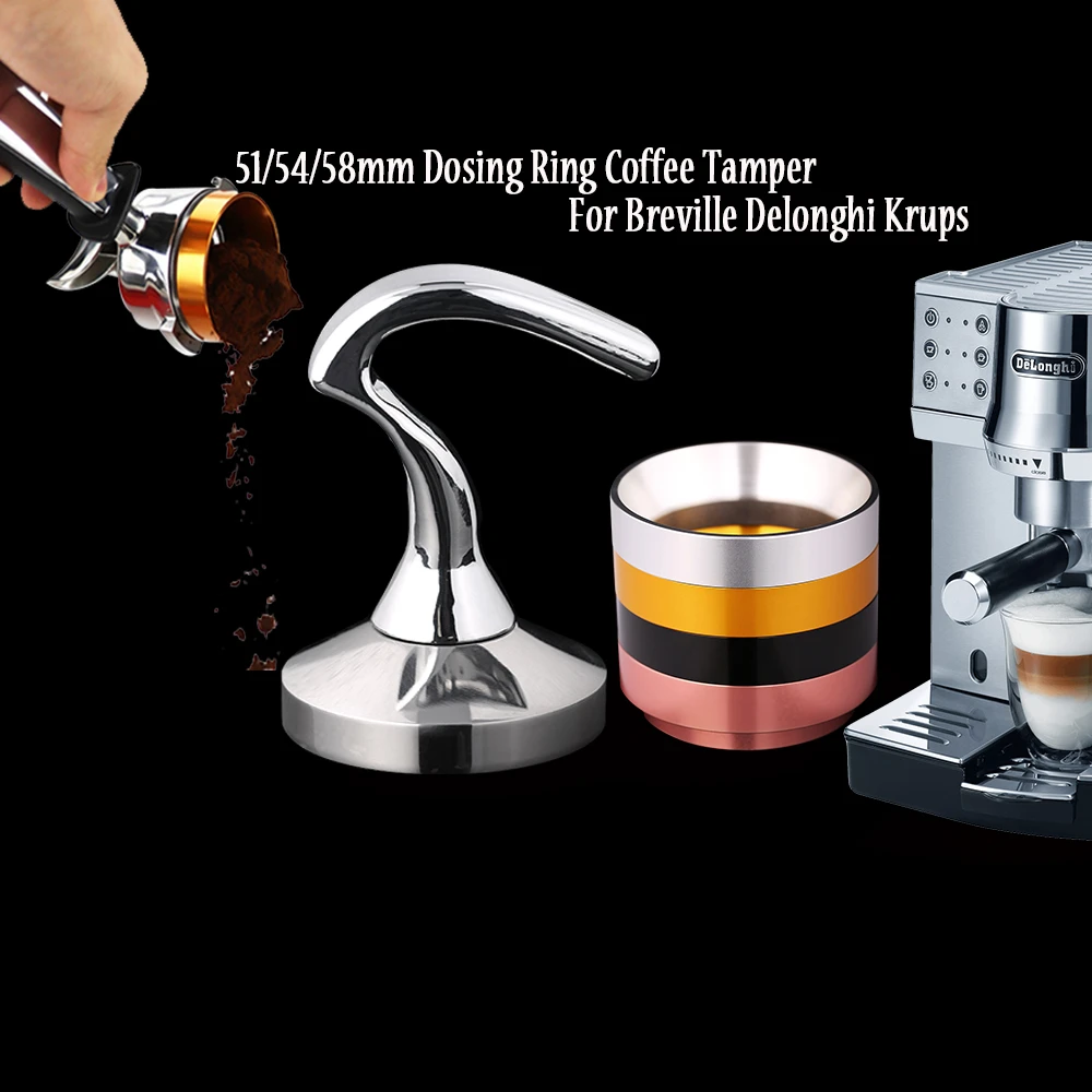 Умный инструмент для дозирования кофе эспрессо из нержавеющей стали 51/54/58