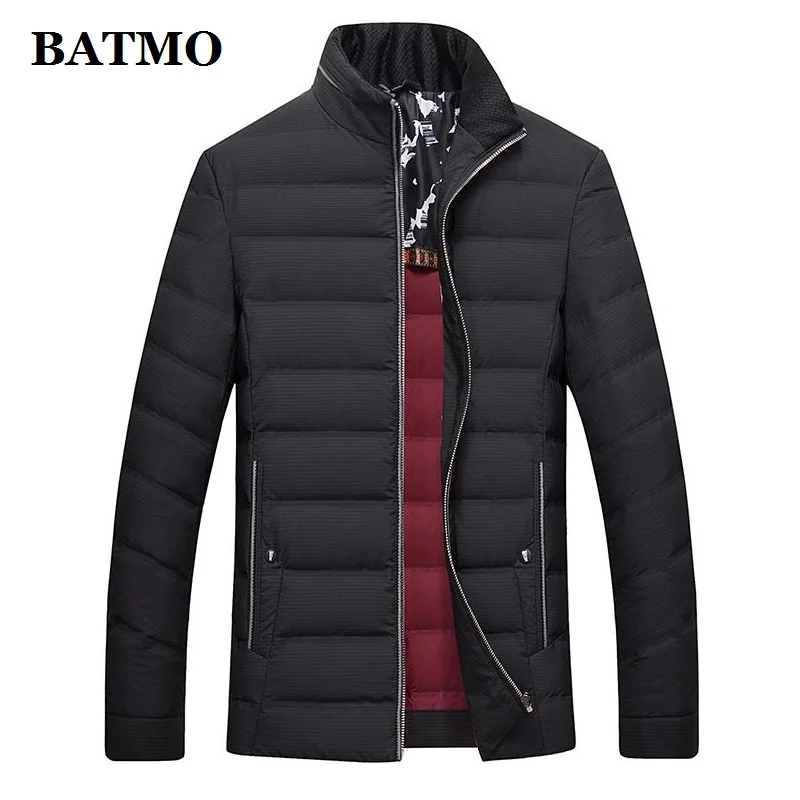 BATMO 2019 Новое поступление осень и зима высокое качество 80% белый утиный пух тонкие