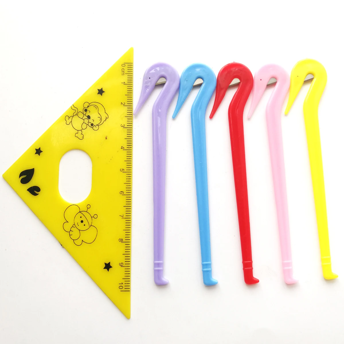 5 шт./лот красочные резинки инструмент для удаления одноразовые эластичные ленты