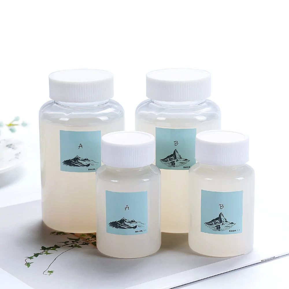 

1:1 Liquid Rubber Diy Silicone Mold Making Glue for Fast Make Your Own Mold Liquid Rubber