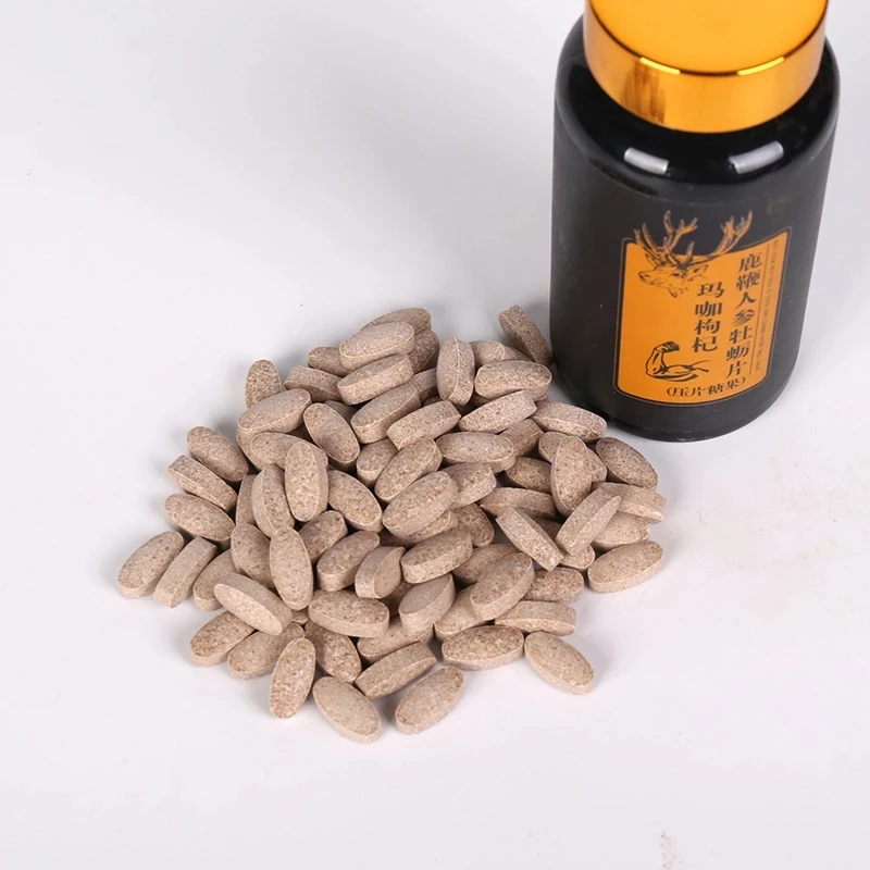 

Genuine Antler Maca Oyster Tablets Ginseng Deer Whip Tablets Male Tonic Deer Whip Cream